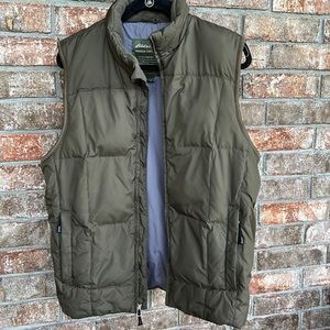 Eddie Bauer premium goose down vest. Size small